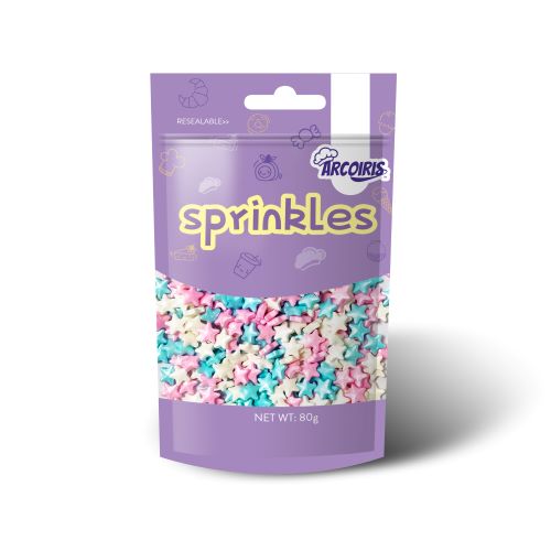 Pastel Star Mix 80g