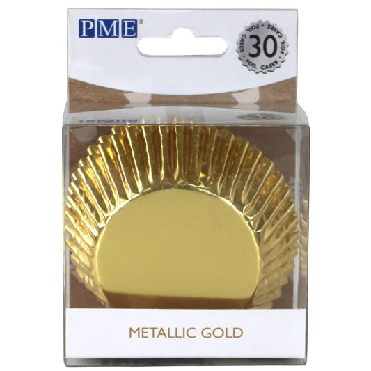 Cupcake Cases - Metallic Gold 30pk