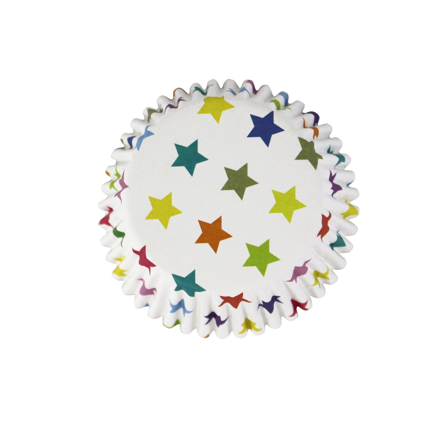 Cupcake Cases Foil Lined - Stars 30pk