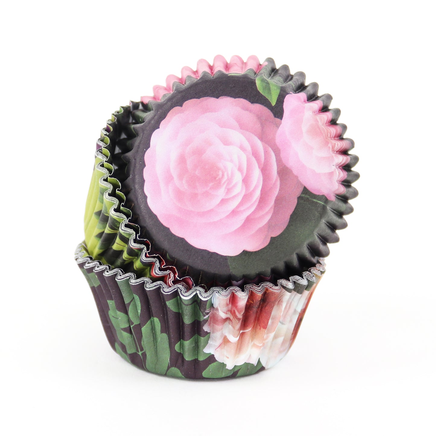 Cupcake Cases Foil- Country Garden 60pk