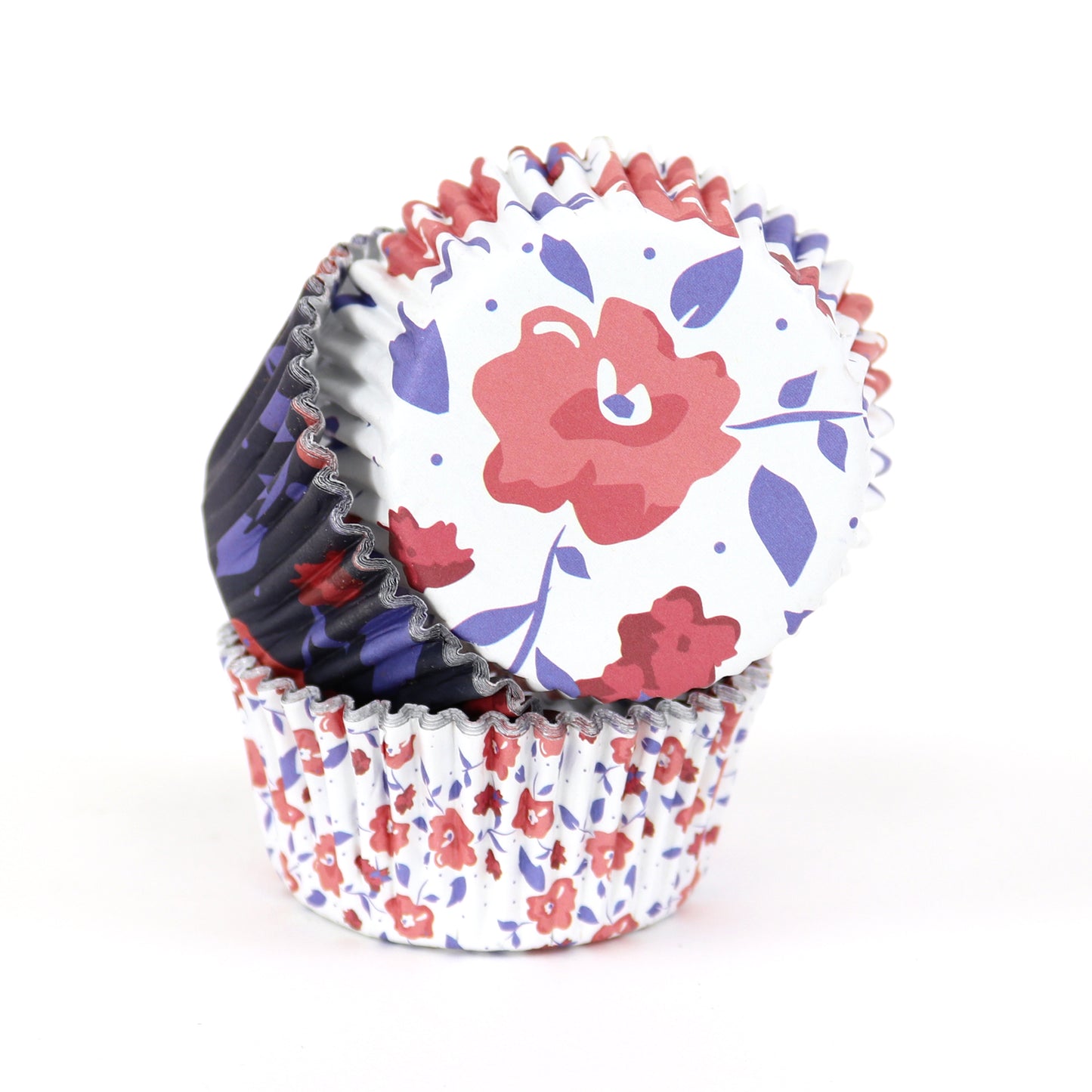 Cupcake Cases Foil- Tea Party 60pk