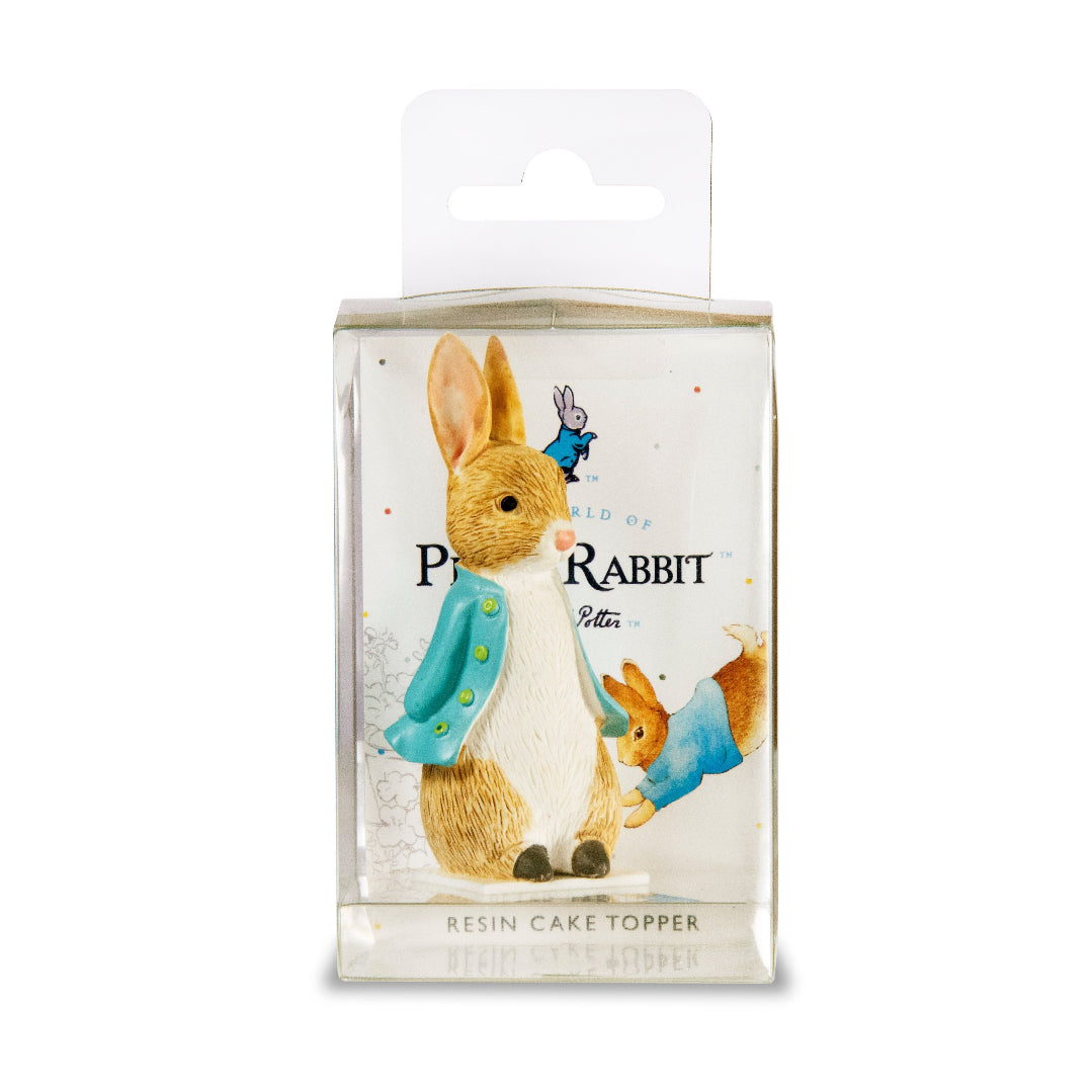 Peter Rabbit Resin Cake Topper Luxury Boxed