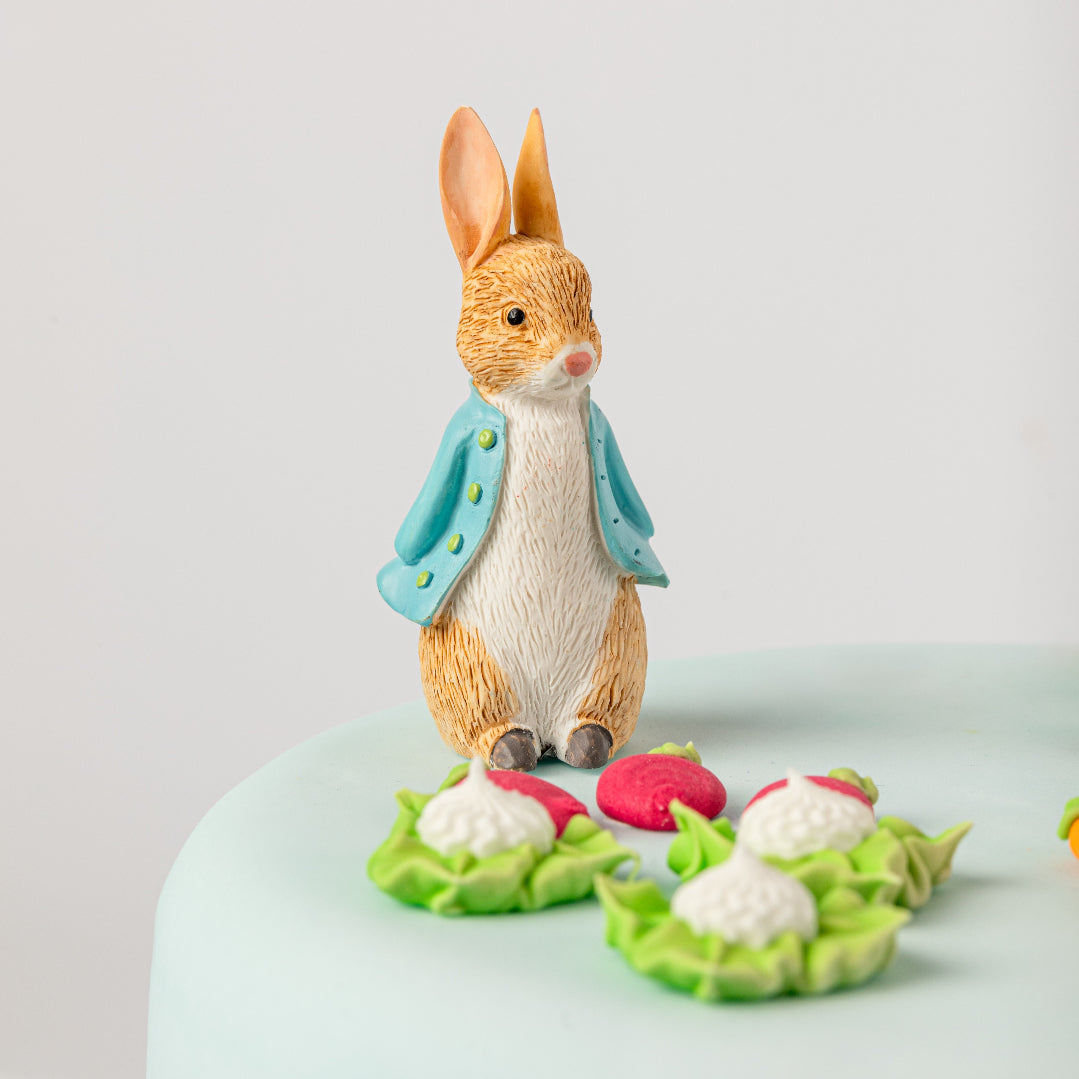 Peter Rabbit Resin Cake Topper Luxury Boxed