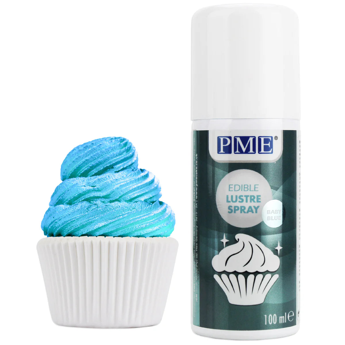 Edible Lustre Spray - Baby Blue 100ml