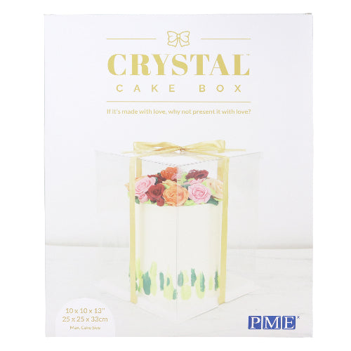 Crystal Cake Box (25cm / 10")