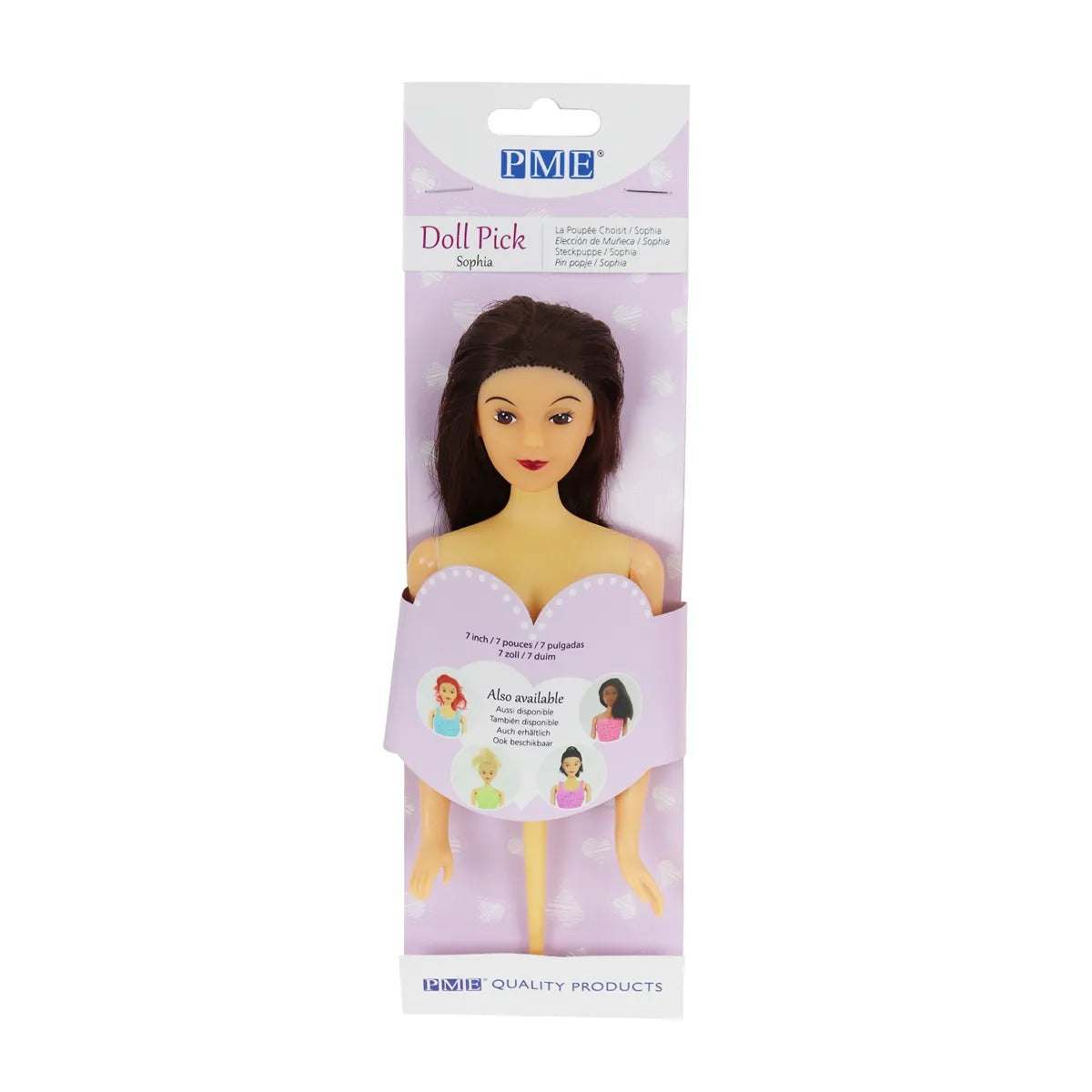 Doll Pick -'Sophia' Brunette Hair