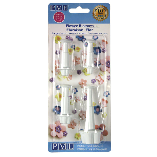 Plunger Cutter Flower Blossom Set 4