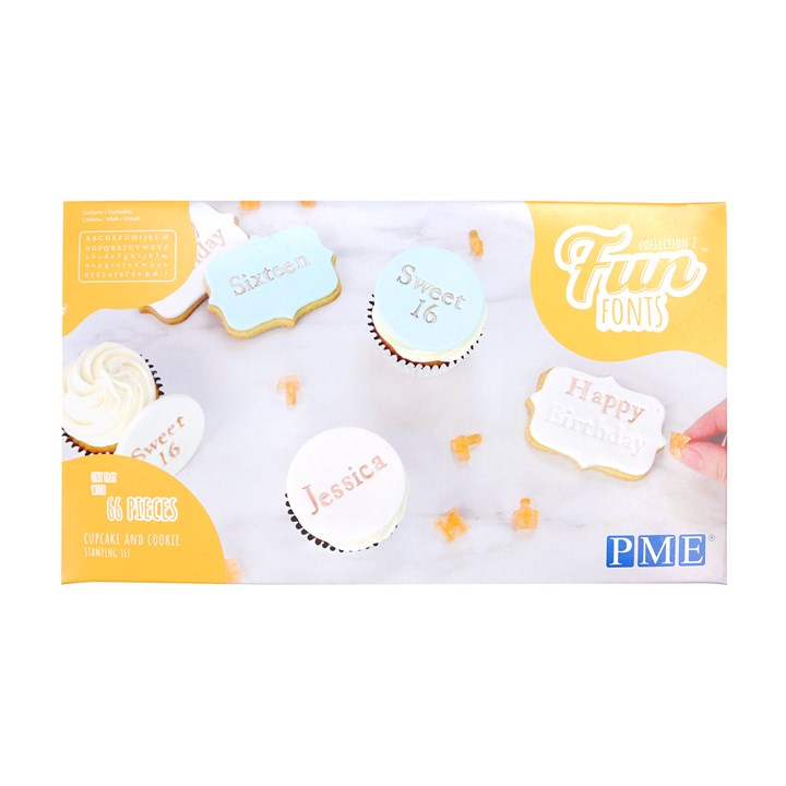 Fun Fonts- Cupcakes and Cookies #2