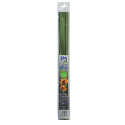 Floral Wires - Green 22 Gauge