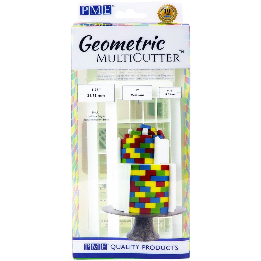 Geometric Multicutter- Brick 3pc