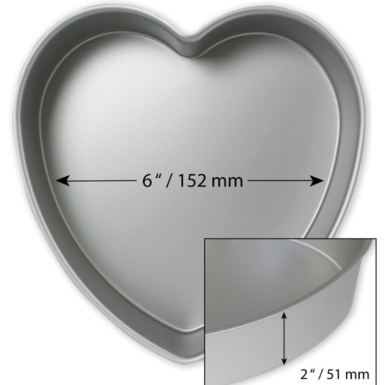 Heart Cake Pan (152 x 51mm / 6 x 2 )