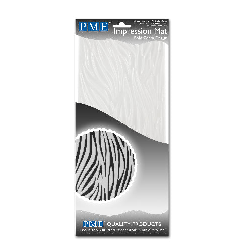 Impression Mat- Bold Zebra Design