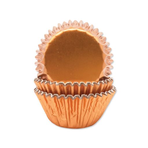 Rose Gold Std Cupcake Cases 45ct