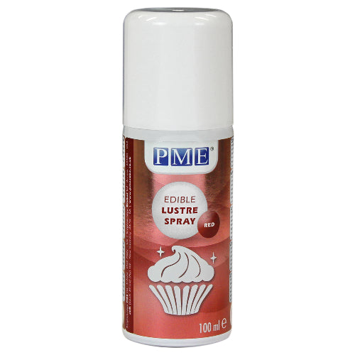 Edible Lustre Spray - Red 100ml