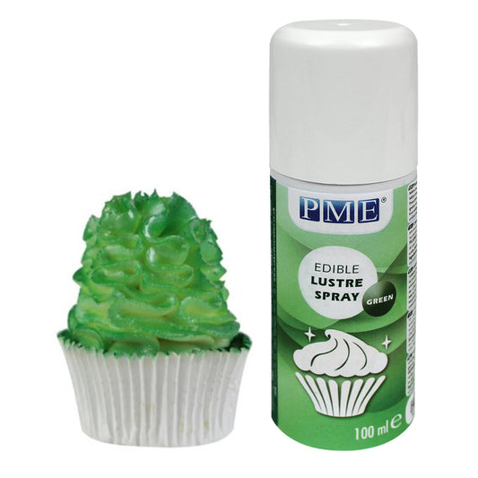 Edible Lustre Spray - Green 100ml