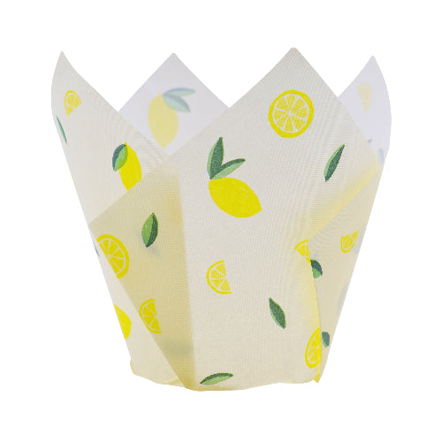 Muffin Cases - Lemons 24pk