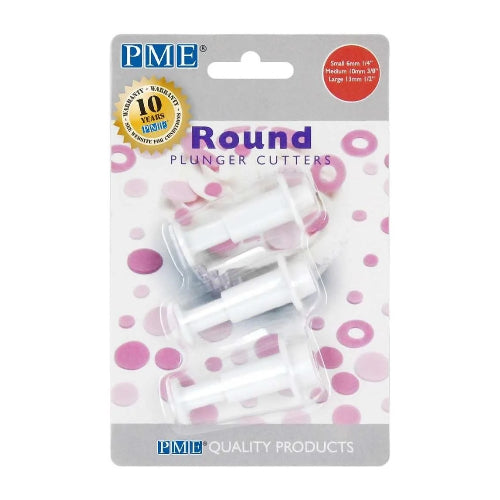 Plunger Cutter Round Set 3