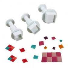 Plunger Cutter Square Set 3