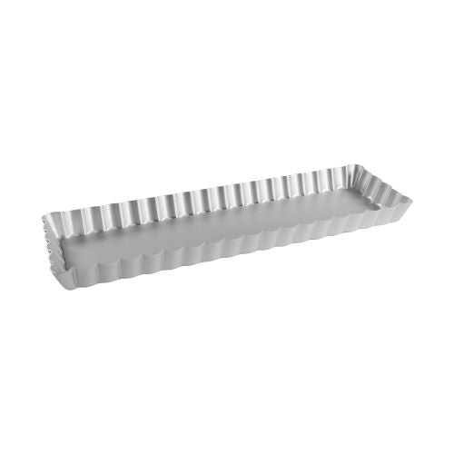 Oblong Fluted Tart Pan loose bottom