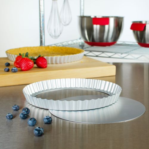 Fluted Tart Pan 9.5 x 1in removable base