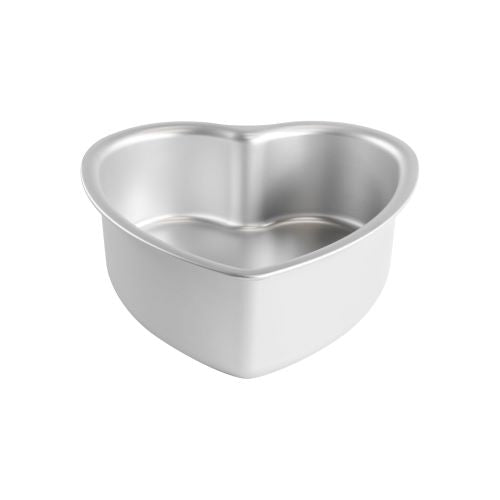 Heart cake pan solid bottom 8 x 3