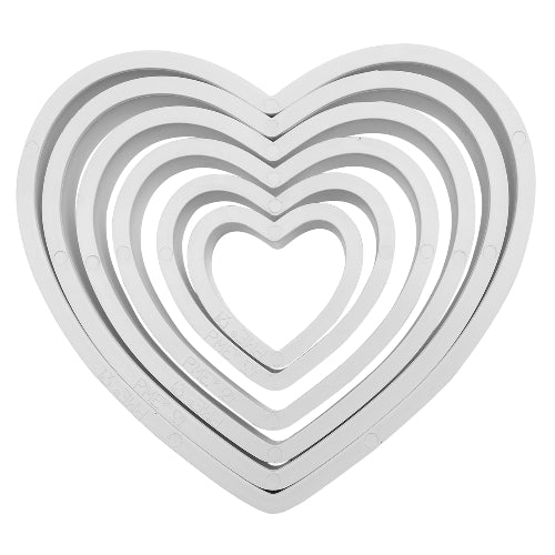 Classic Shapes Cutters - Heart Set/6