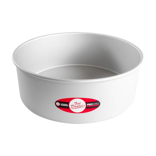 Round cake pan solid bottom 10 x 4