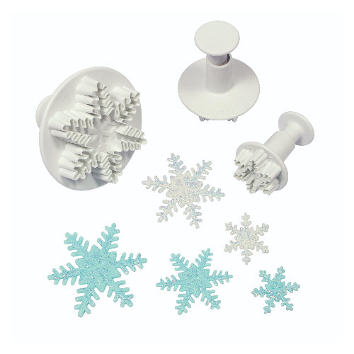 Snowflake Plunger Cutter Set 3