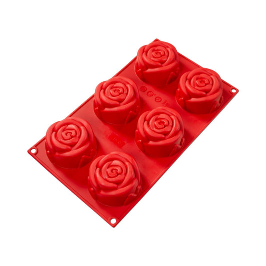 Rose Mould 3.89oz (115 ml) 6 cavities