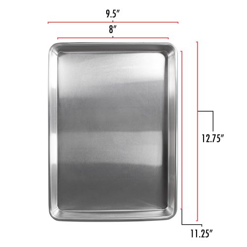 Quarter Sheet Pan 9.5  x 13  x 1