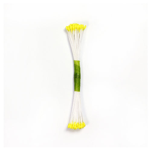 Stamens Plain Medium - Lemon Yellow